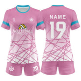 Custom Blur Women's Volleyball Jersey Set